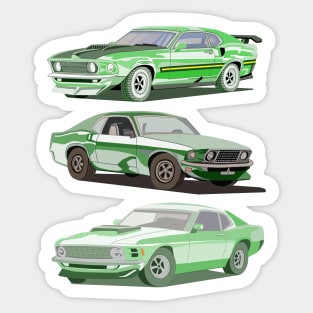 Muscle car Sticker